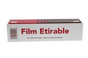 Film étirable en boite distributrice 0,30x300ml - "zip cut"/ 6 rlx
