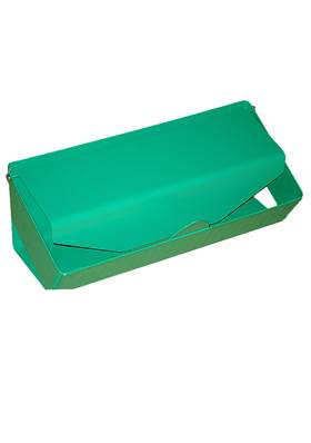 Dévidoirs 36 cm pour sacs en rlx 35de large - métal vert
